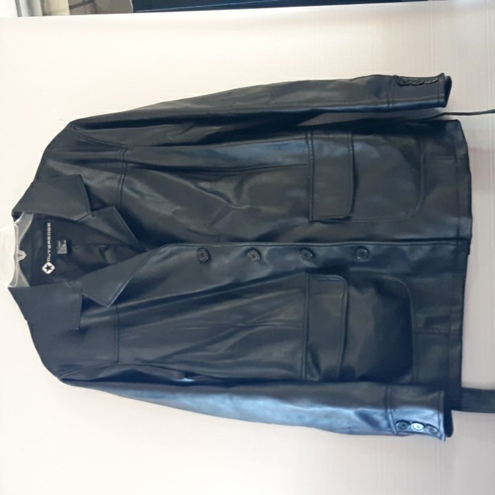 Outeredge Size L Faux leather Jacket (SKU OO)